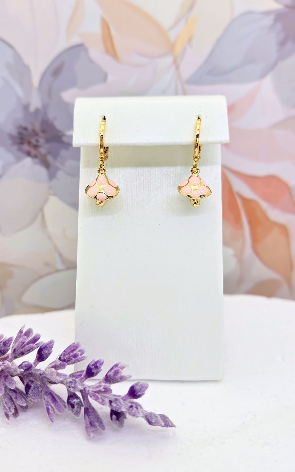 Whimsical Mushroom Earrings