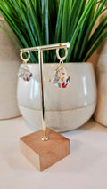 Mini Floral Pitcher Huggie Earrings