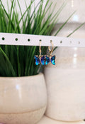 Crystal Butterfly Earrings