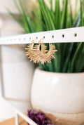 Sunburst Energy Hoop Earrings