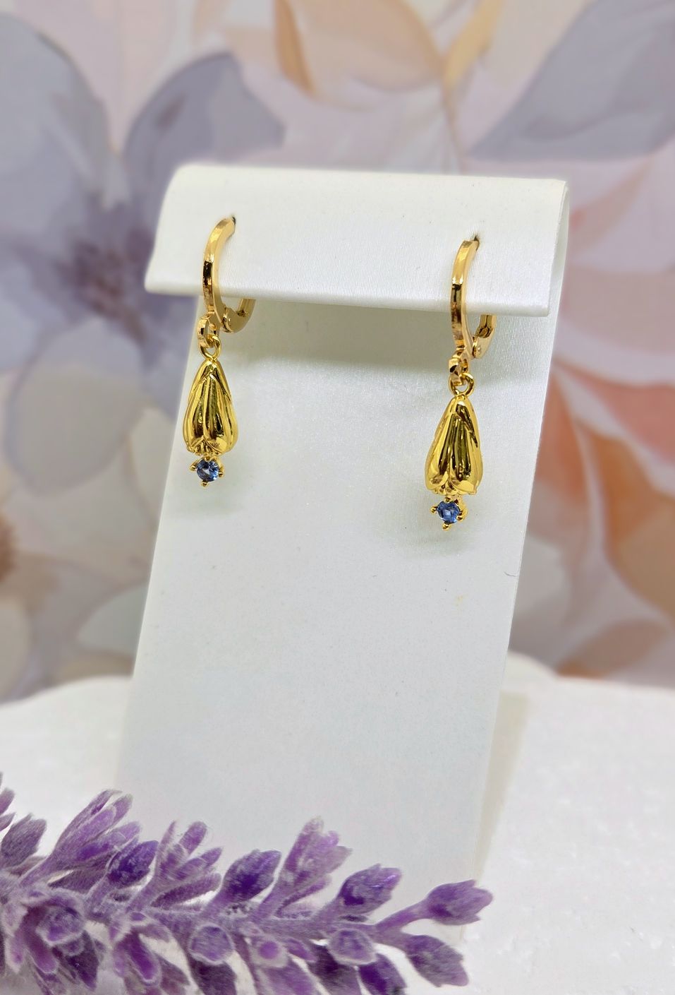 Birth Month Flower Earrings: Choose Month