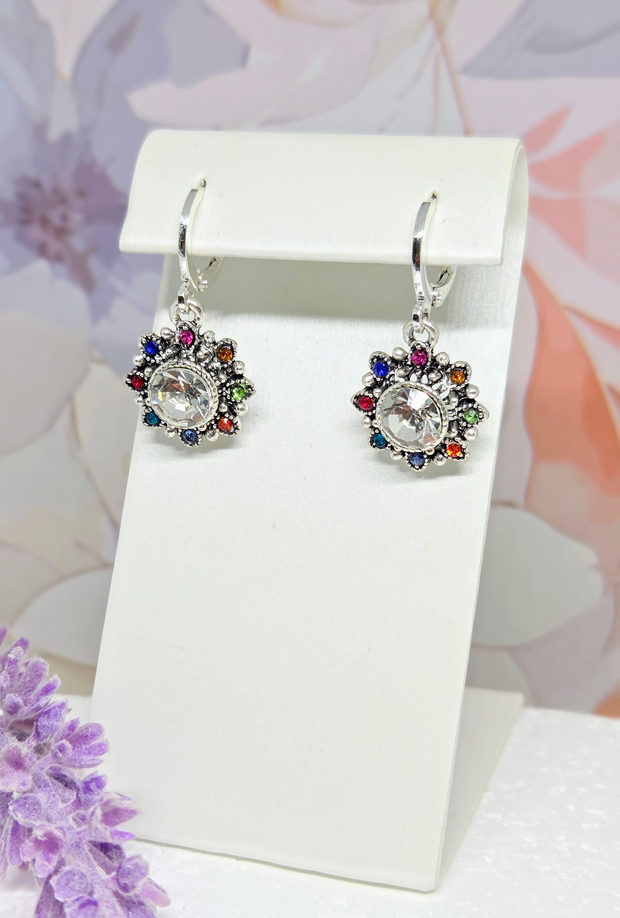 Vibrant Sunburst Earrings