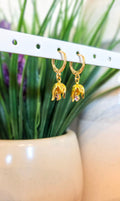 Birth Month Flower Earrings: Choose Month