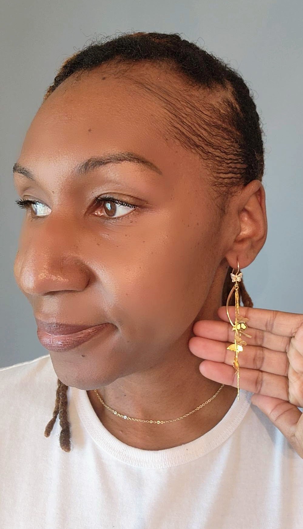 Butterfly Tassel Earrings