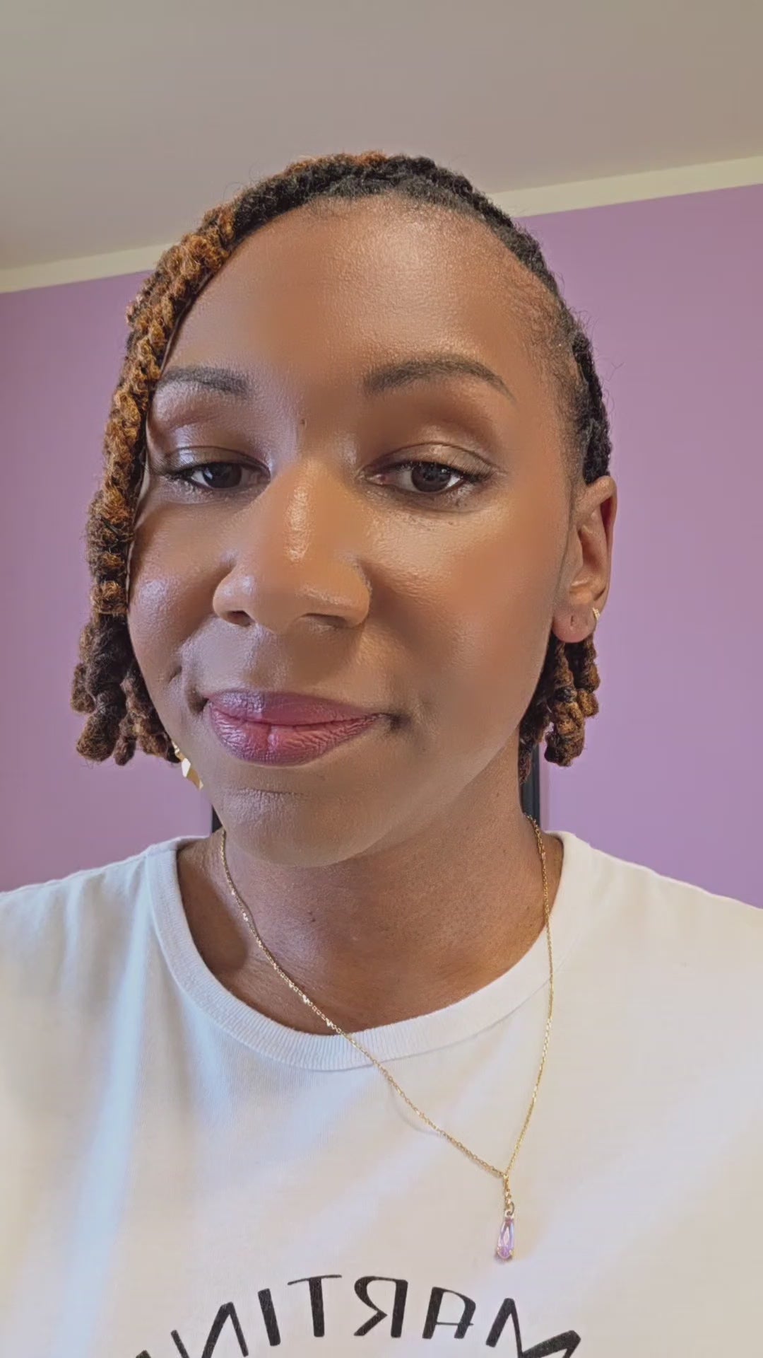 Gold Leaf Fan Threader Earrings