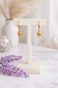 Birth Month Flower Earrings: Choose Month